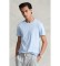 Buy Polo Ralph Lauren Custom Slim Fit knit T-shirt blue