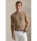 Buy Polo Ralph Lauren Custom slim fit beige knitted T-shirt