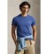 Comprare Polo Ralph Lauren Maglia in jersey Custom Slim Fit blu navy