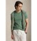 Comprare Polo Ralph Lauren Maglietta in maglia Custom Slim Fit verde