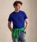 Acheter Polo Ralph Lauren T-shirt en maille Custom Slim Fit bleu