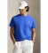 Comprar Polo Ralph Lauren Camiseta de malha Custom Slim Fit azul médio