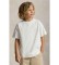 Kopen Polo Ralph Lauren Big Fit gebreid katoenen T-shirt wit