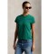 Comprar Polo Ralph Lauren Camiseta de punto de algodón Classic Fit verde