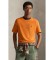 Buy Polo Ralph Lauren Classic Fit terry knitted T-shirt orange