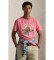 Comprar Polo Ralph Lauren T-shirt de malha com estampado rosa