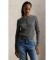 Comprare Polo Ralph Lauren Cardigan di lana con collo rotondo grigio