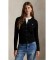 Comprar Polo Ralph Lauren Cárdigan de algodón en punto de ochos negro
