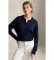 Acheter Polo Ralph Lauren Cardigan en coton à torsades bleu marine