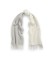 Acheter Polo Ralph Lauren Écharpe en laine à franges blanc crème