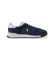 Comprare Polo Ralph Lauren Sneakers Varick Mairno in pelle scamosciata e oxford