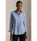Comprare Polo Ralph Lauren Camicia in cotone elasticizzato fil-à-fil blu