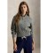 Acheter Polo Ralph Lauren Pull en coton à torsades gris
