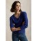 Comprare Polo Ralph Lauren Maglione di cotone a trecce blu