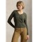Comprare Polo Ralph Lauren Maglione di cotone a trecce verde