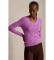Comprare Polo Ralph Lauren Maglione di cotone a trecce rosa