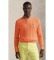 Acheter Polo Ralph Lauren Pull en coton tricoté en huit orange