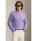 Acheter Polo Ralph Lauren Jersey de coton lilas en maille eights