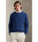 Acheter Polo Ralph Lauren Pull en coton en jersey bleu eights