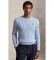 Comprare Polo Ralph Lauren Maglione in cotone a trecce azzurro