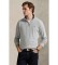 Comprar Polo Ralph Lauren Camisola de malha luxuosa com fecho de correr cinzento