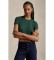 Kopen Polo Ralph Lauren Groene trui met korte mouwen en ronde hals