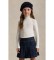Buy Polo Ralph Lauren Off-white ribbed modal and cotton sweater
