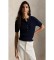 Comprar Polo Ralph Lauren Jersey Henley en punto de ochos marino