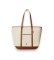 Acheter Polo Ralph Lauren Sac cabas shopper moyen en toile beige, marron