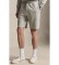 Köp Polo Ralph Lauren Grå shorts i dubbelstickad trikå
