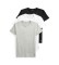 Acheter Polo Ralph Lauren Lot de 3 t-shirts à col ras du cou blanc, gris, bleu marine