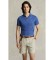 Kopen Polo Ralph Lauren Custom Slim Fit poloshirt van zacht katoen blauw
