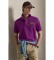 Acheter Polo Ralph Lauren Polo en piqué avec triple cheval lilas