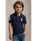 Comprar Polo Ralph Lauren Polo de piquet de algodão com Big Pony marinho