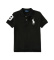 Comprar Polo Ralph Lauren Polo de piquet de algodão com Big Pony preto