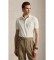 Kopen Polo Ralph Lauren Polo van elastisch piqué Custom Slim Fit roomwit