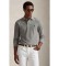 Acheter Polo Ralph Lauren Polo piqué slim à manches longues, gris