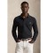 Comprare Polo Ralph Lauren Polo in piqué Slim Fit a maniche lunghe nero
