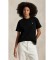Comprar Polo Ralph Lauren Camiseta de punto jersey de algodón negro