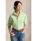Comprar Polo Ralph Lauren Camisa oxford de algodão Relaxed Fit verde
