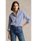 Comprar Polo Ralph Lauren Camisa de algodón con rayas Relaxed Fit azul