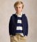 Buy Polo Ralph Lauren Fleece hooded sweatshirt navy
