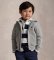 Köp Polo Ralph Lauren Grå fleecetröja med huva