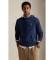 Comprare Polo Ralph Lauren Felpa in spugna con cappuccio blu marino