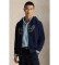 K�b Polo Ralph Lauren RL fleece-sweatshirt og western-logo i navy