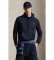 Kopen Polo Ralph Lauren Gebreide hoodie met dubbele stof marineblauw