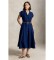 Comprar Polo Ralph Lauren Vestido tipo camisa de linho com manga curta marinho
