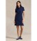 Comprare Polo Ralph Lauren Abito polo in piqué di cotone blu navy