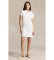 Comprare Polo Ralph Lauren Abito polo in piqué di cotone bianco