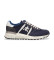 Comprare Premiata Sneakers in pelle blu navy Lander